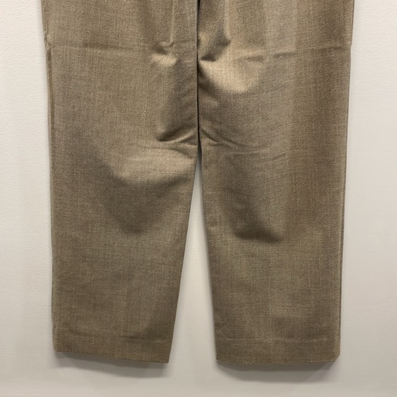 Lands’ End Vintage High Waist Flat Front Dress Pants 8 - Picture 6 of 15